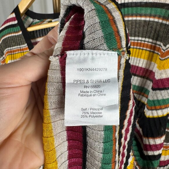 Veronica Beard Keke Striped Knit Cardigan sz 3XL - Picture 7 of 10